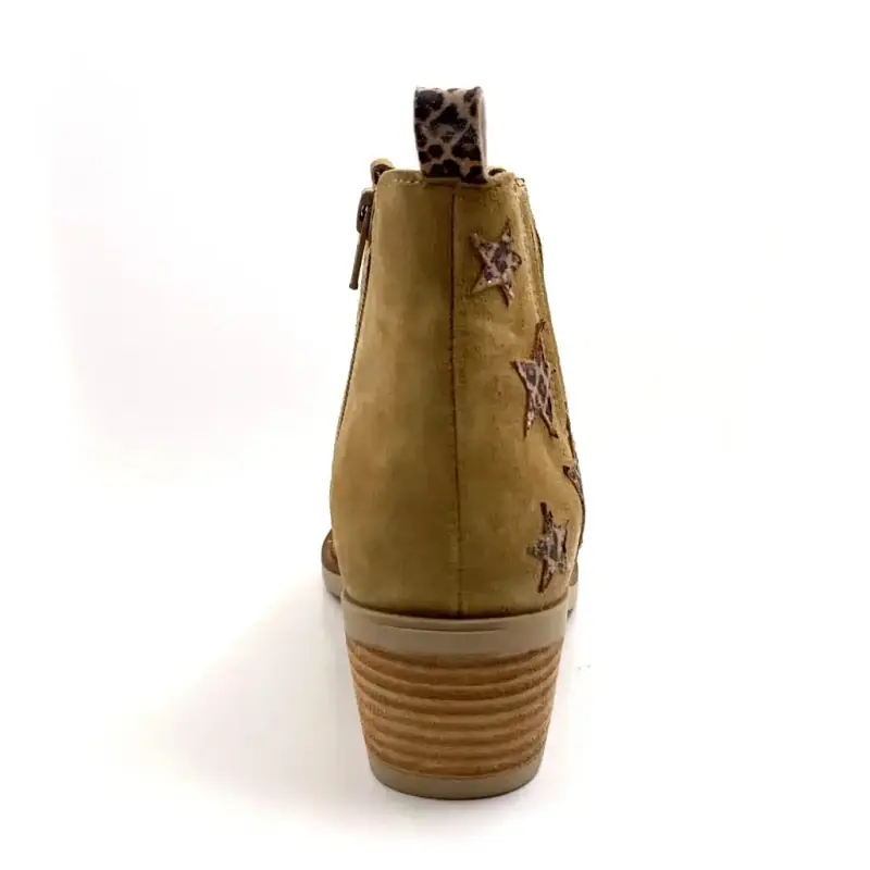 MKD Aria Suede Hazelnut Ivoire Chaussures