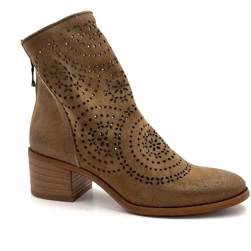 Metisse Tc2409 Brun Mocka Ivoire Chaussures