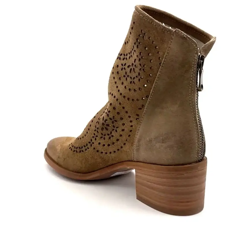 Metisse Tc2409 Braunes Wildleder Ivoire Chaussures