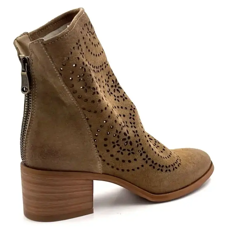 Metisse Tc2409 Braunes Wildleder Ivoire Chaussures