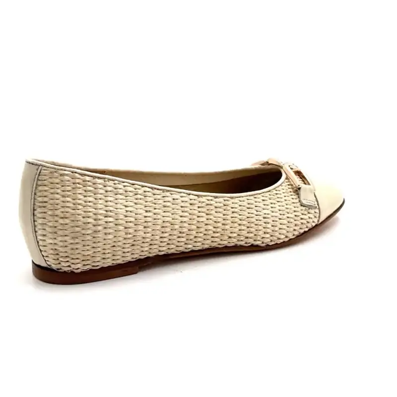 Ivoire CH968 y charol crema Ivoire Chaussures