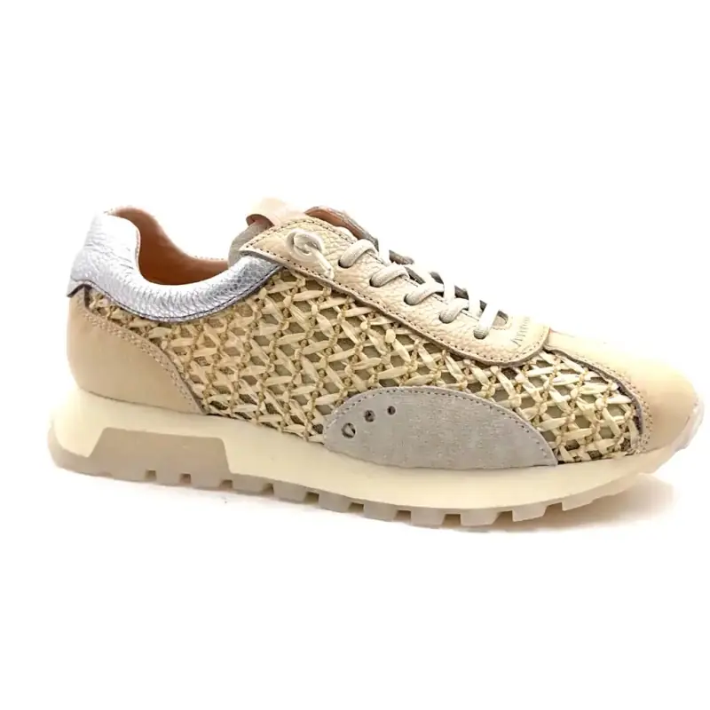 Hispanitas 264741 C004 Beiges Leder Ivoire Chaussures