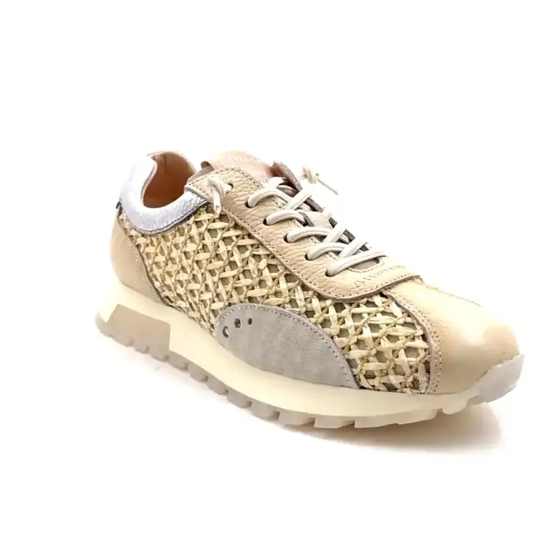Hispanitas 264741 C004 Beige Læder Ivoire Chaussures