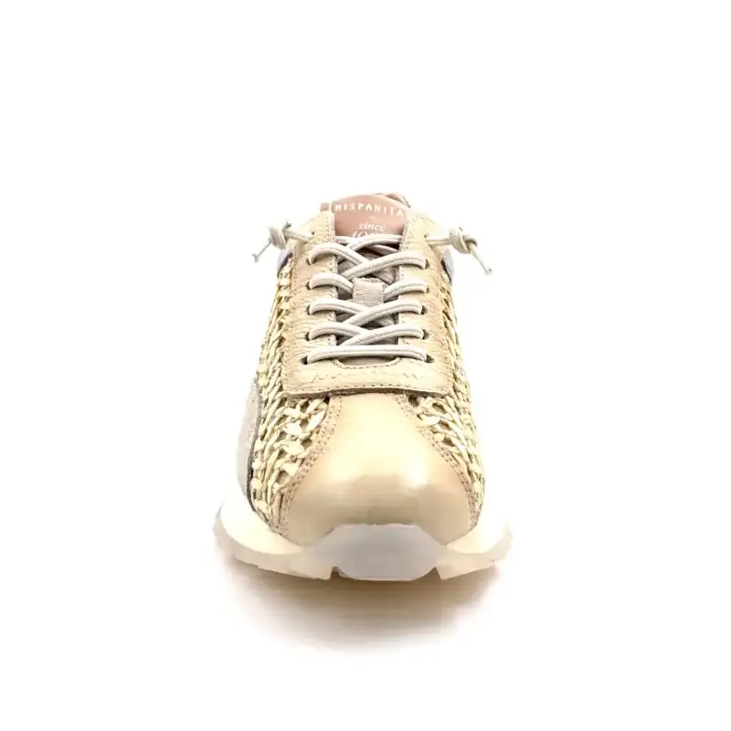 Hispanitas 264741 C004 Beige leer Ivoire Chaussures