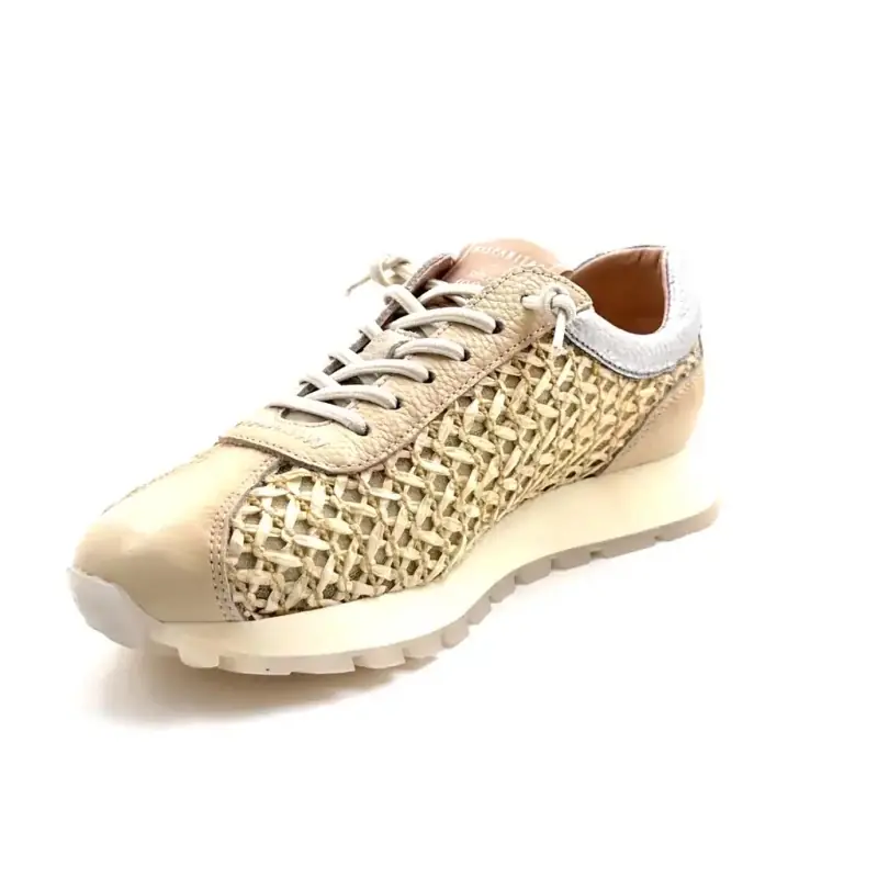 Hispanitas 264741 C004 Beige Leather Ivoire Chaussures