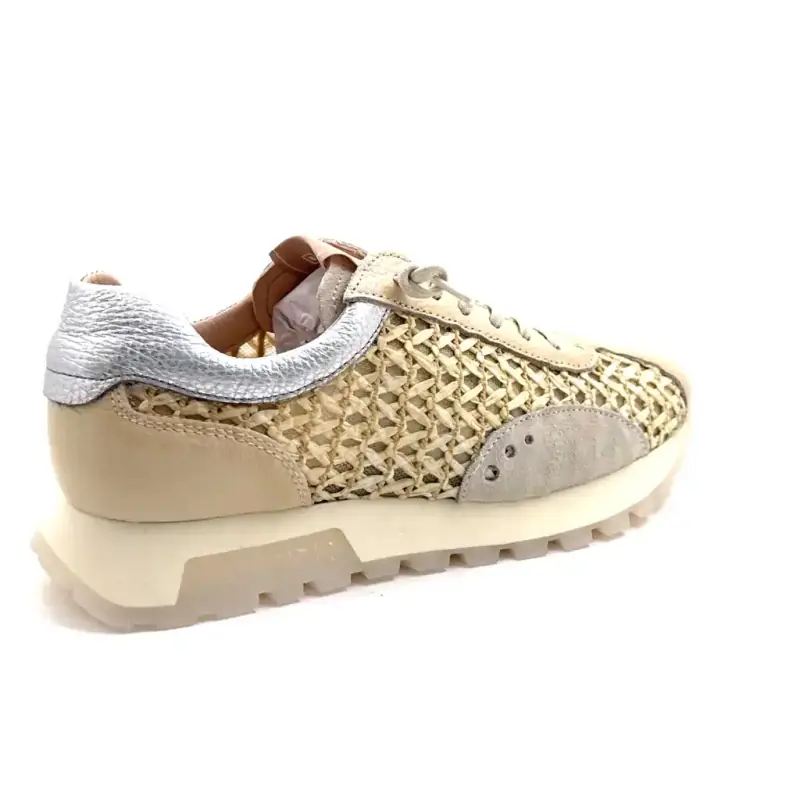 Hispanitas 264741 C004 Beżowa skóra Ivoire Chaussures