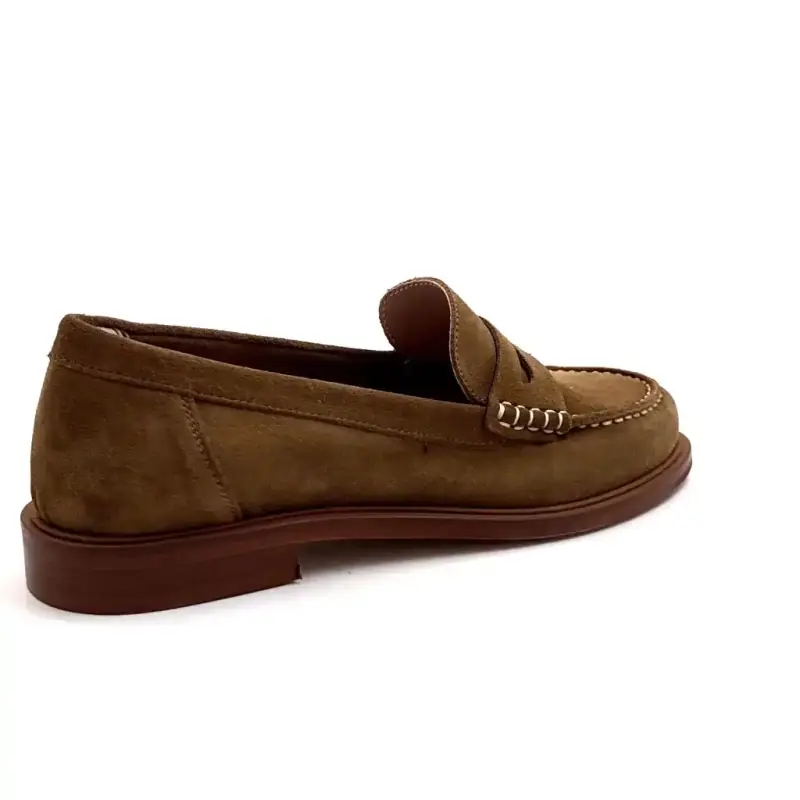Ivoire Elsa N252 i brunt ruskind Ivoire Chaussures