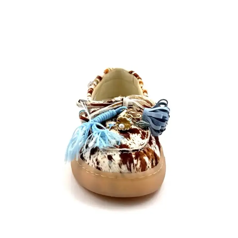 GIO+ Moka10 kutrykket ponnilær Ivoire Chaussures