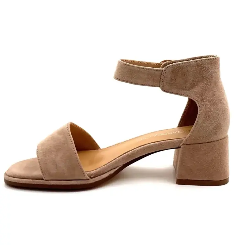 Se på himmelen Nory01 Beige semsket skinn Ivoire Chaussures
