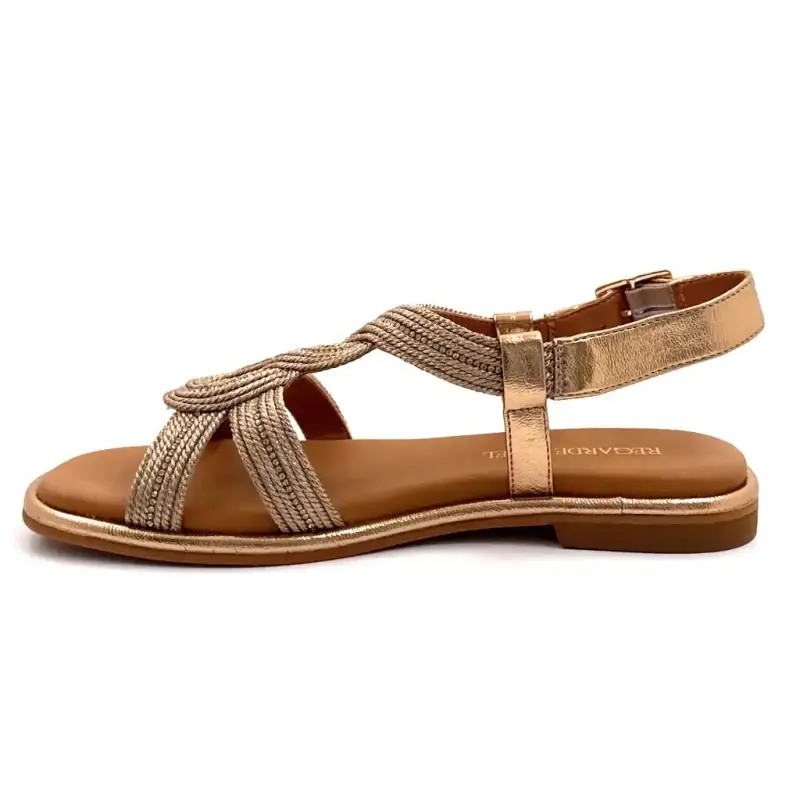 Confira o Sky Elma08 Platinum Pink Leather Ivoire Chaussures