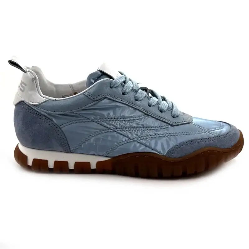 Mjus N06101 201 002 Himmelblå semsket skinn Ivoire Chaussures