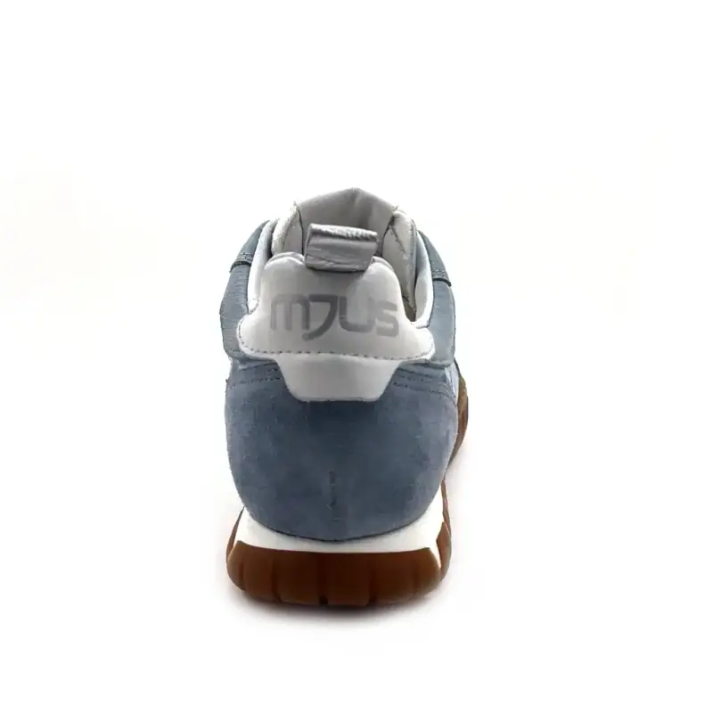 Mjus N06101 201 002 Camoscio Blu Cielo Ivoire Chaussures