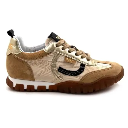 Mjus N06107 101 0001 Daim Noisette Ivoire Chaussures