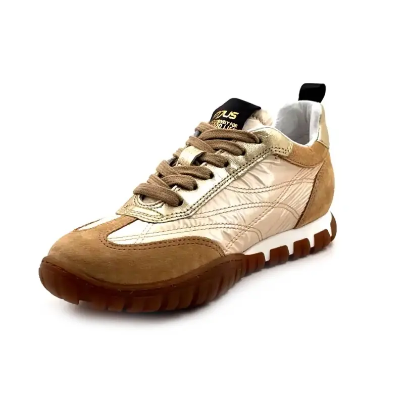 Mjus N06107 101 0001 Daim Noisette Ivoire Chaussures