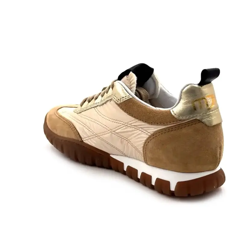 Mjus N06107 101 0001 Daim Noisette Ivoire Chaussures