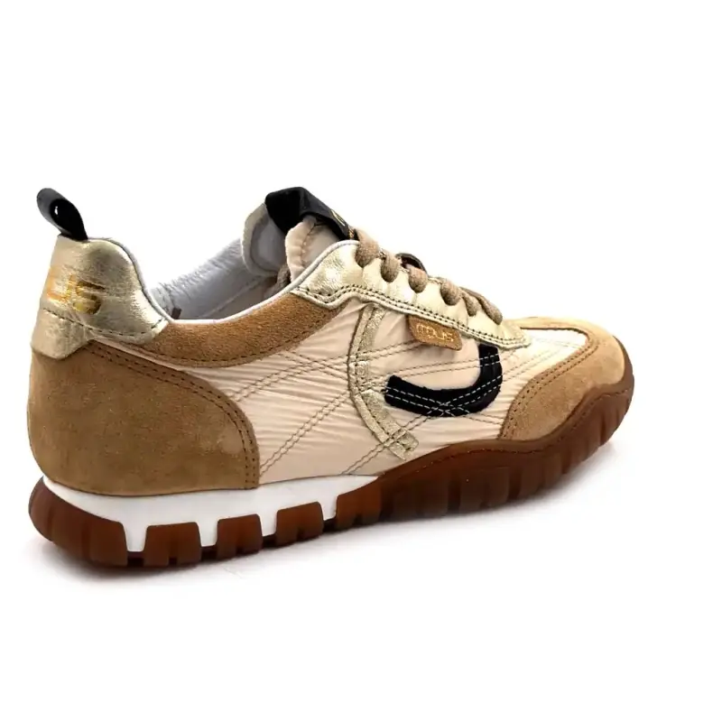 Mjus N06107 101 0001 Daim Noisette Ivoire Chaussures
