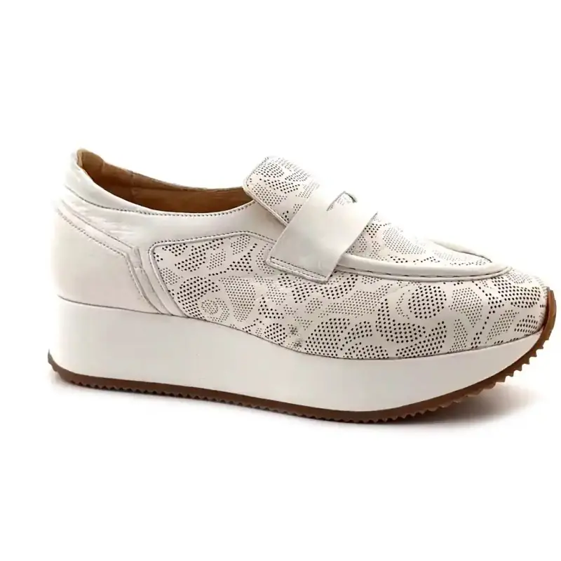 Softwaves 9.33.01 Hvidt Læder Ivoire Chaussures