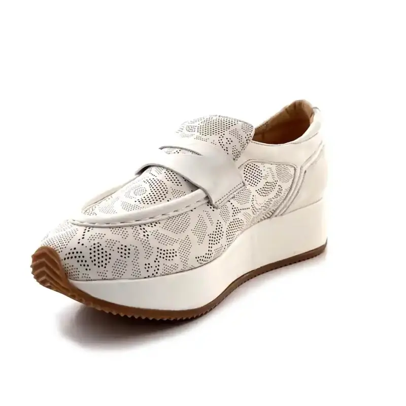 Softwaves 9.33.01 Vitt Läder Ivoire Chaussures