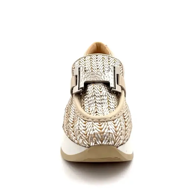 Softwaves 7.78.136 Cuir Beige Or Ivoire Chaussures