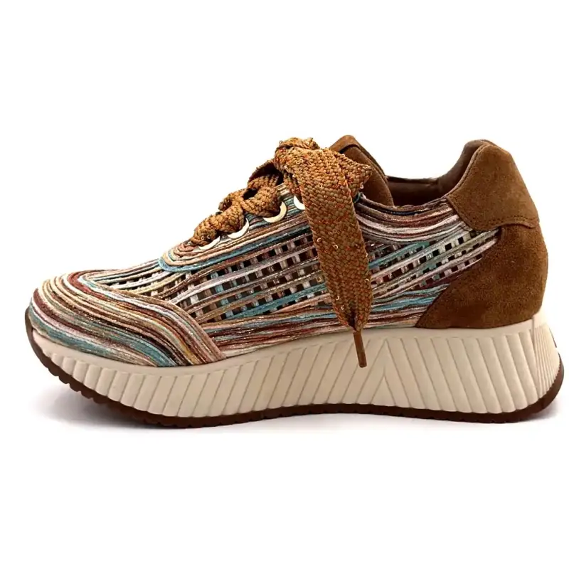 Porronet Dep 500 Brun Semsket Skinn Ivoire Chaussures