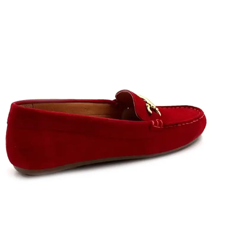 Ivoire 13576 Camurça Rødt semsket skinn Ivoire Chaussures