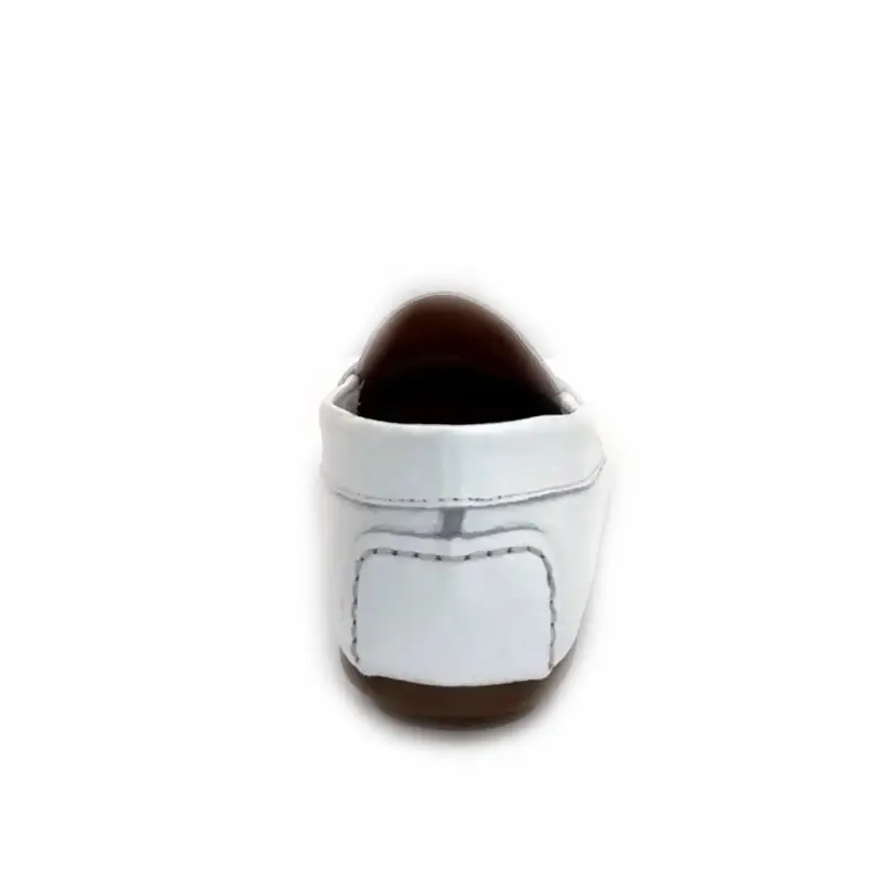 Ivoire 10322 Δέρμα Anilina με Κόκκο Λευκό Ivoire Chaussures