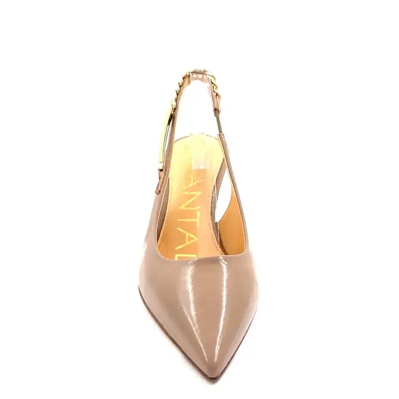 Chantal 3147 lia Beige Leder Ivoire Chaussures