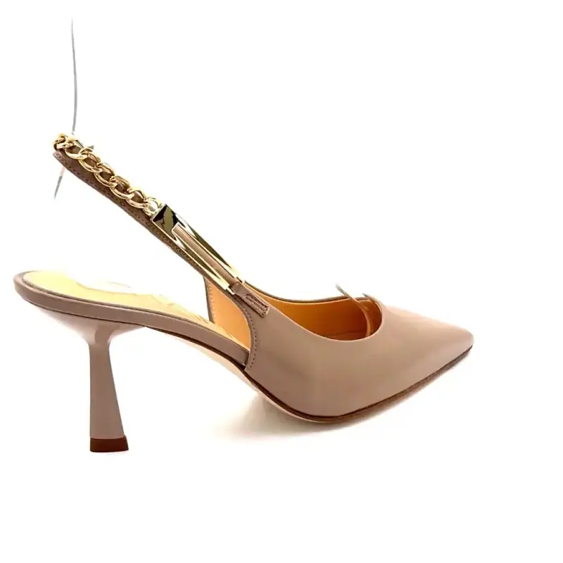 Chantal 3147 lia Beige Läder Ivoire Chaussures
