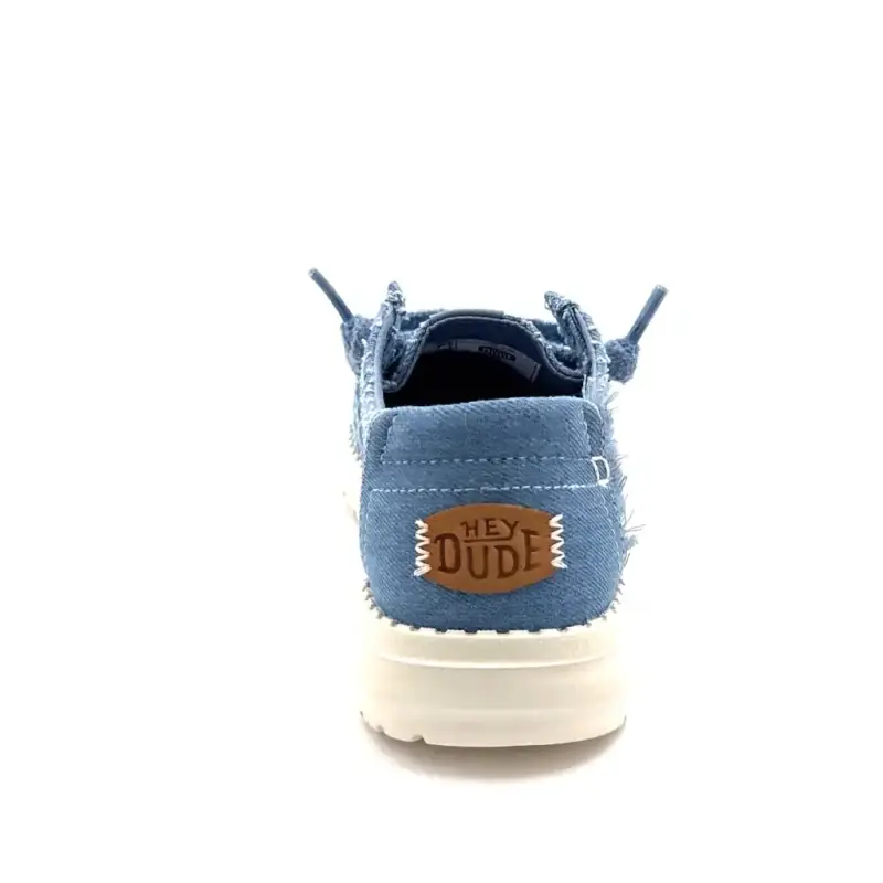 Jeans Heydude 45203 Wendy in tessuto blu Ivoire Chaussures