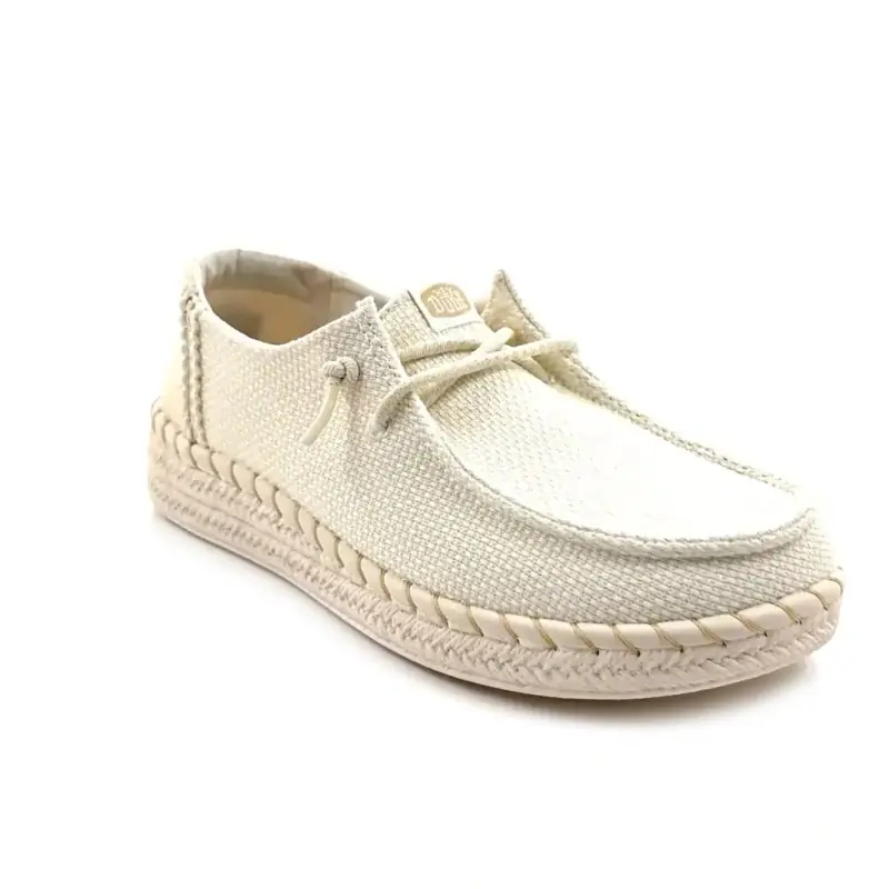 Heydude 41878 Wendy Tekstil Hvid Ivoire Chaussures