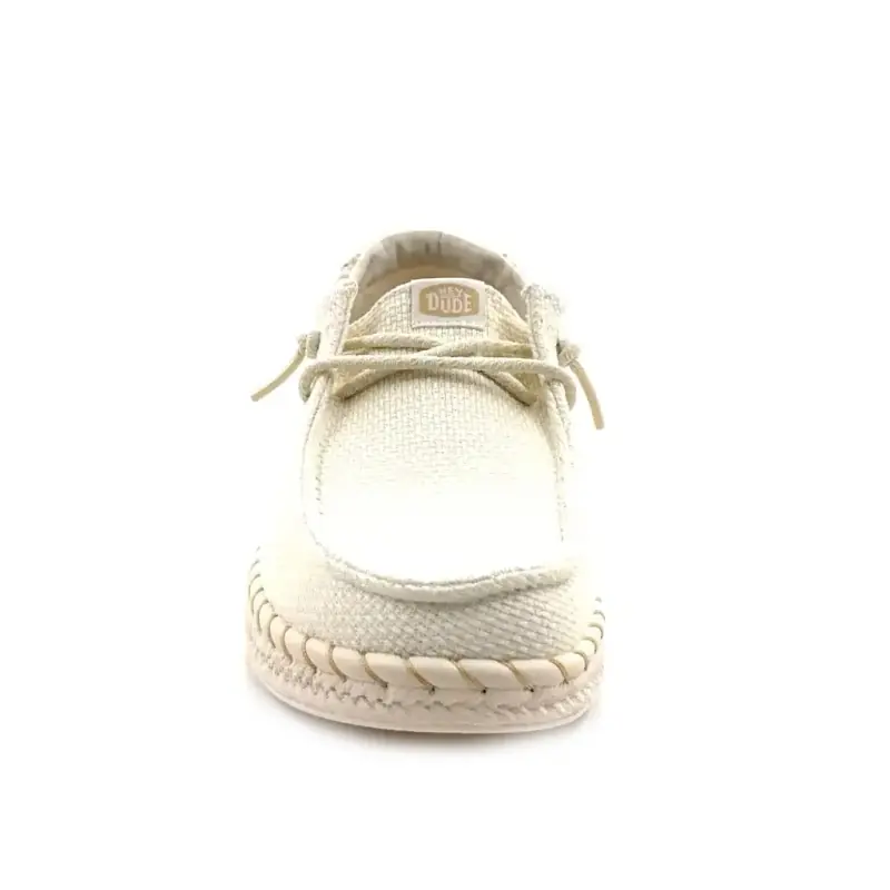 Heydude 41878 Wendy Tekstil Hvit Ivoire Chaussures
