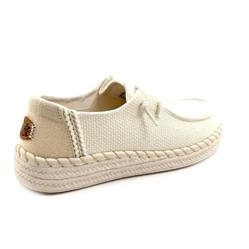 Heydude 41878 Wendy Textile White Ivoire Chaussures