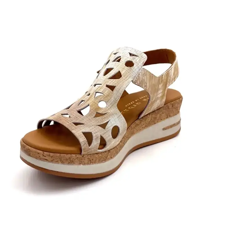 Paula Urban 35-2010 Naturalna Beżowa Skóra Ivoire Chaussures