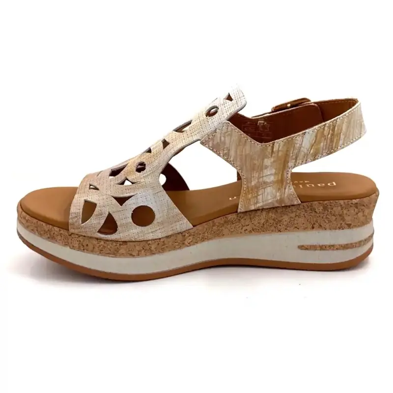Paula Urban 35-2010 Naturbeige Lær Ivoire Chaussures