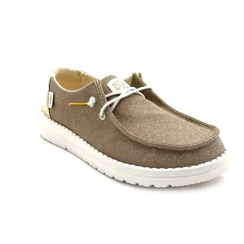 Heydude 41082 Textile Gold Ivoire Chaussures