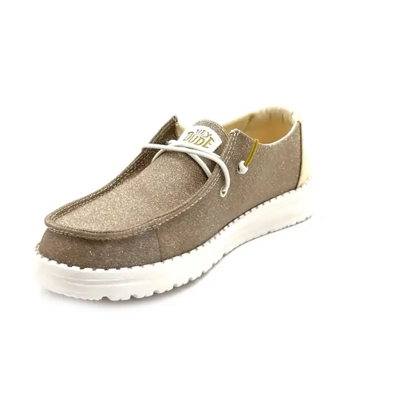 Heydude 41082 Textil Guld Ivoire Chaussures