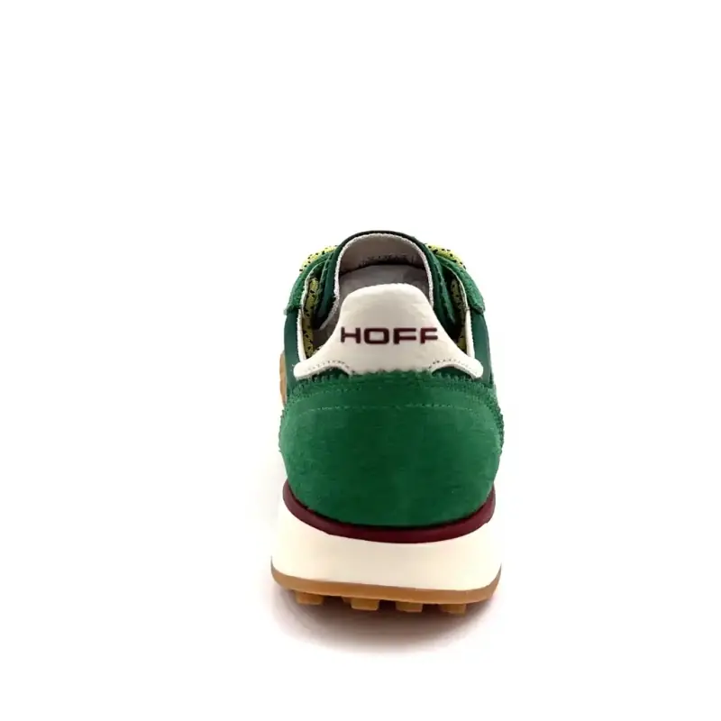 Hoff Bridge Mkii skinn og tekstil grønn Ivoire Chaussures
