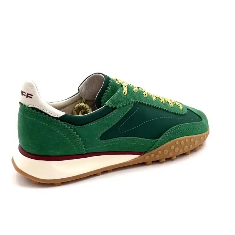 Hoff Bridge MKII Leder & Textiel Groen Ivoire Chaussures