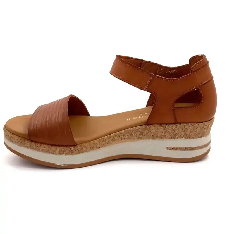 Paula Urban 35-847 Piele Camel Ivoire Chaussures
