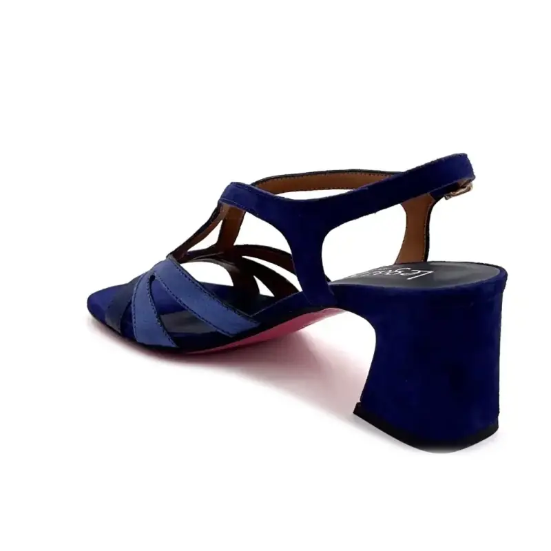 Couro azul marinho Ivoire 608 Ivoire Chaussures