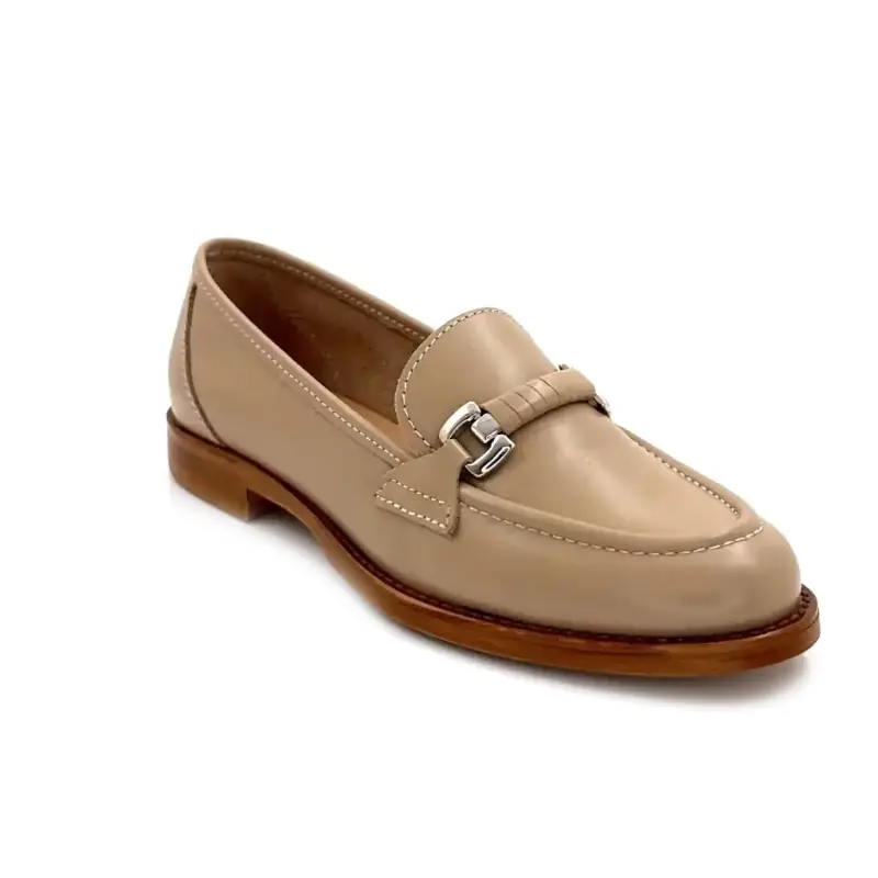 Ivoire 1206 Cuir Fondo Beige Ivoire Chaussures