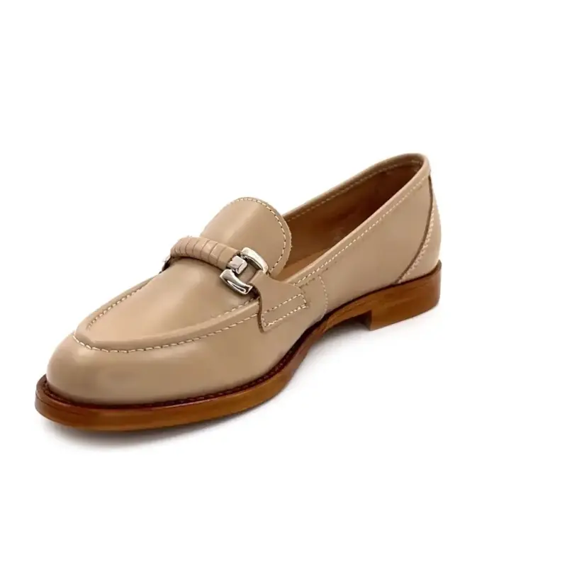 Ivoire 1206 Læder Fondo Beige Ivoire Chaussures
