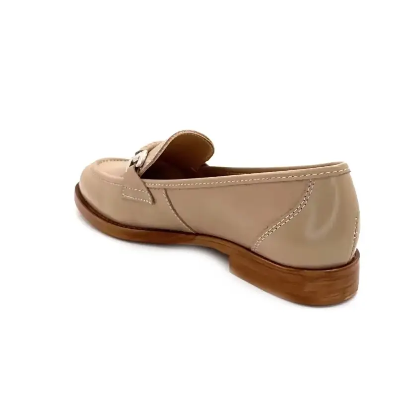 Ivoire 1206 Leather Fondo Beige Ivoire Chaussures