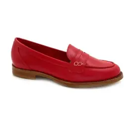 Mocasines Ivoire 1101 de piel roja %price% %shop-name%
