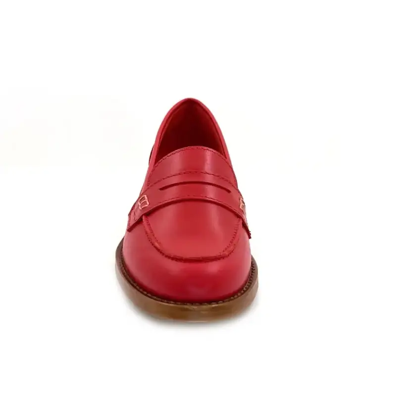 Ivoire 1101 Red Leather Ivoire Chaussures
