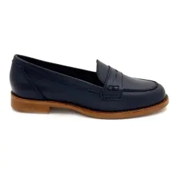 Ivoire loafers 1101 Marineblått skinn %price%