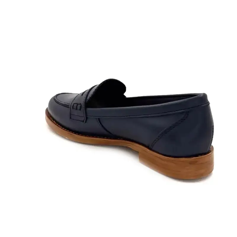 Ivoire 1101 Marinblått läder Ivoire Chaussures