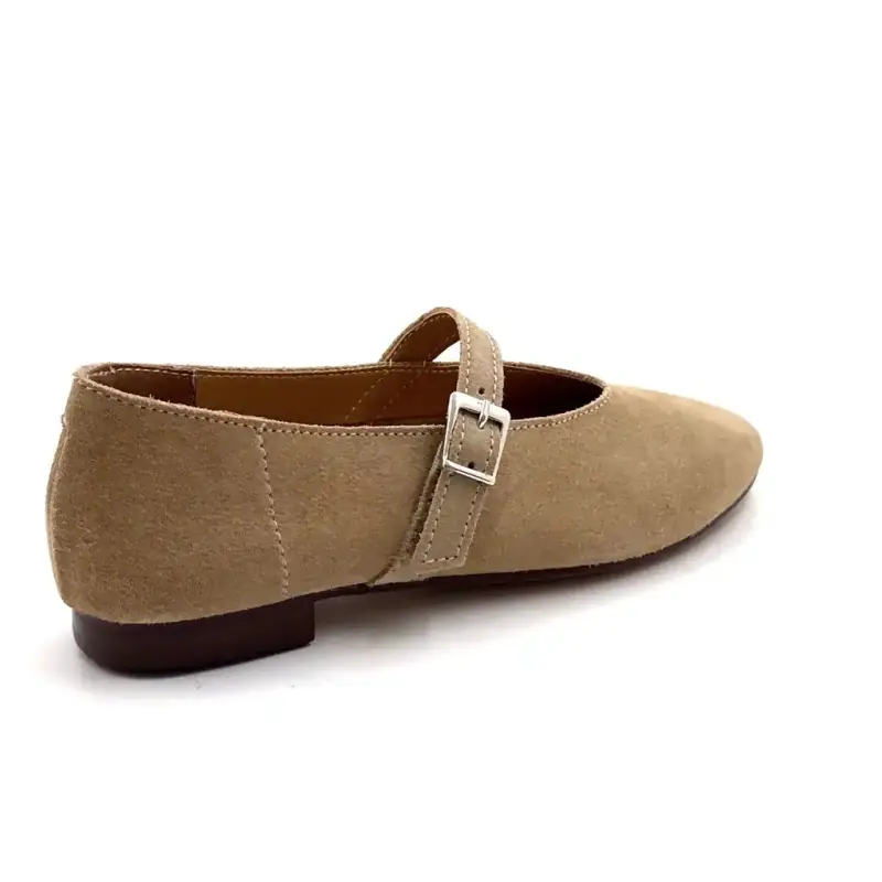 Ivoire 6405 Semsket skinn Sand Ivoire Chaussures