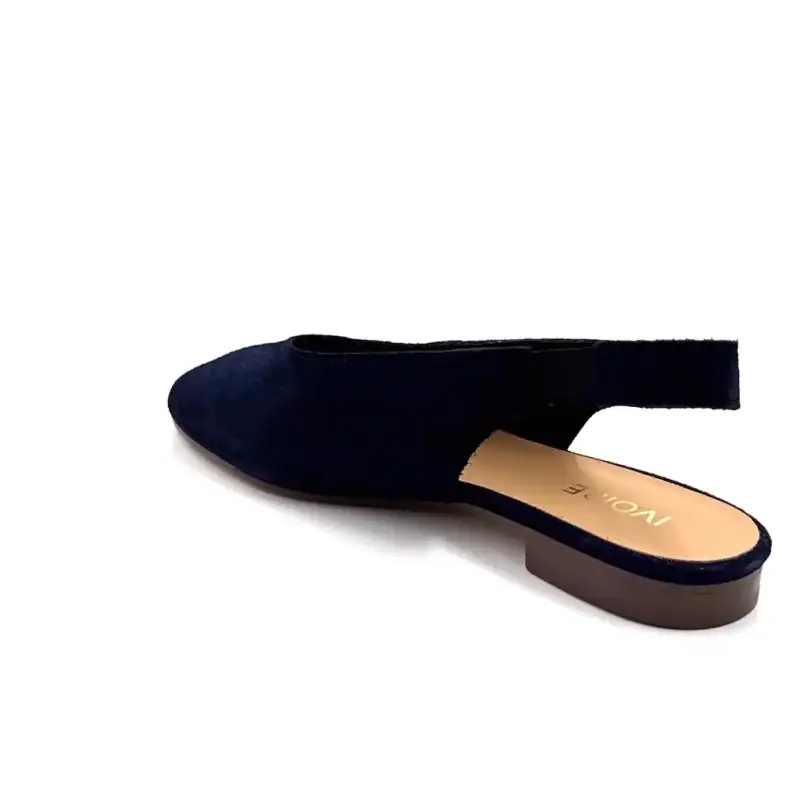 Ivoire 6409 Camoscio Blu Navy Ivoire Chaussures