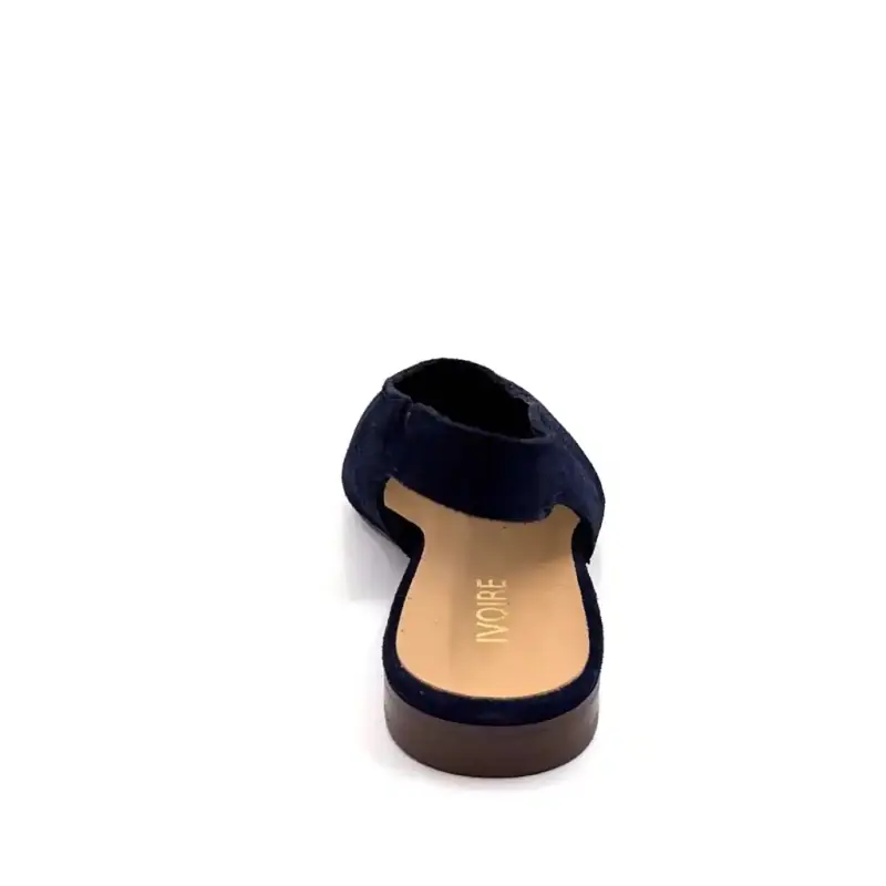 Ivoire 6409 Suede Navy Blue Ivoire Chaussures